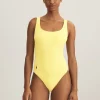 Polo Ralph Lauren Color Shop Martinique Swimsuit - Yellow Fashion
