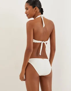ViX Paula Hermanny Dune Fany Full Bikini Pant - White Discount