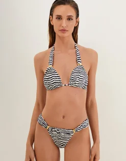 ViX Paula Hermanny Ravine Bia Tube Full Bikini Pant - Stripe Discount