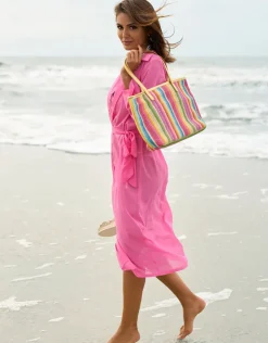 Pia Rossini Adanna Dress - Pink New