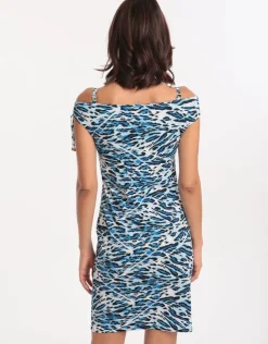 Roidal Africa Fonti Dress - Blue Outlet