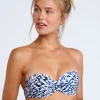 Banana Moon Aquali Sakata Bandeau Bikini Top Fashion