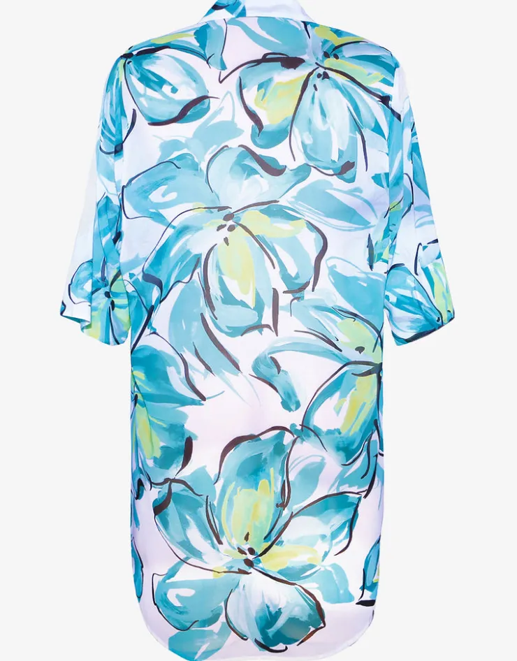 Roidal Bali Beach Shirt - Green Discount