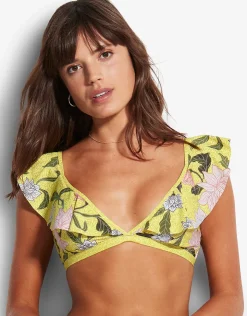 Seafolly Boheme Bralette Bikini - Limelight Discount