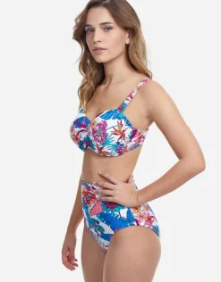 Gottex Bohemian Gypsy D Cup Bikini Top - White Outlet