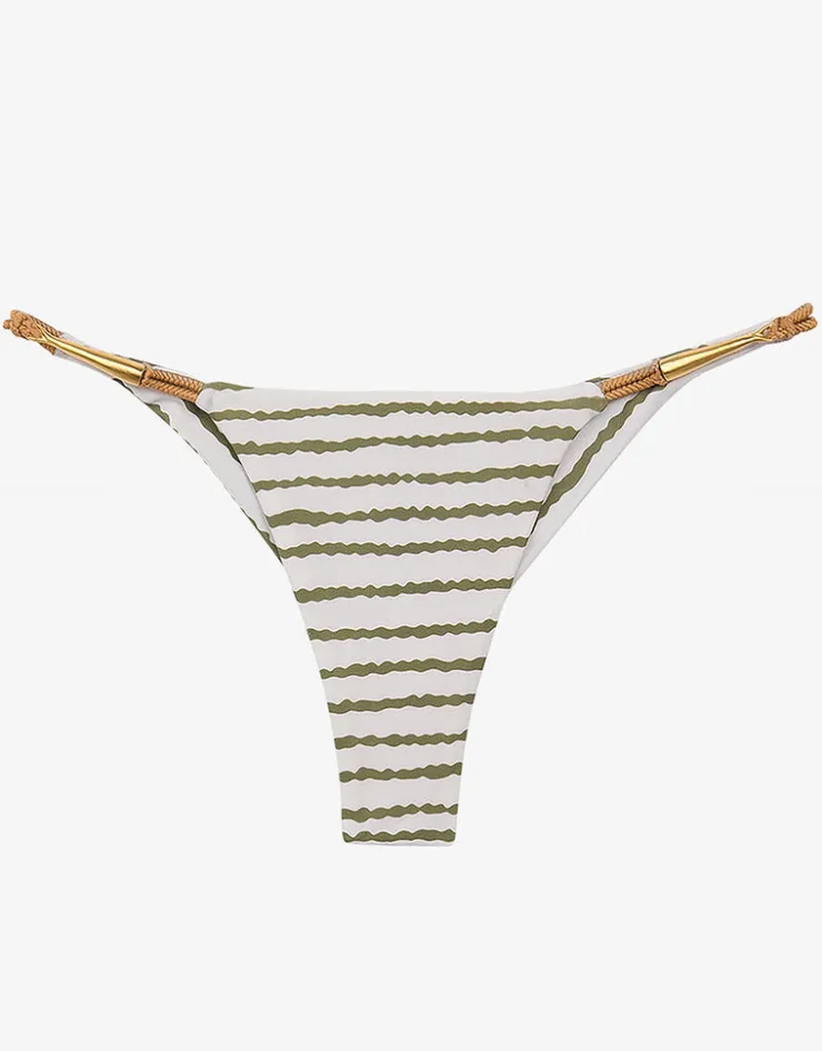 ViX Paula Hermanny Borea Mandy Cheeky Bikini Pant - Stripe Outlet