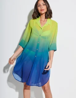 Roidal Brasil Midi Beach Shirt - Lima Online