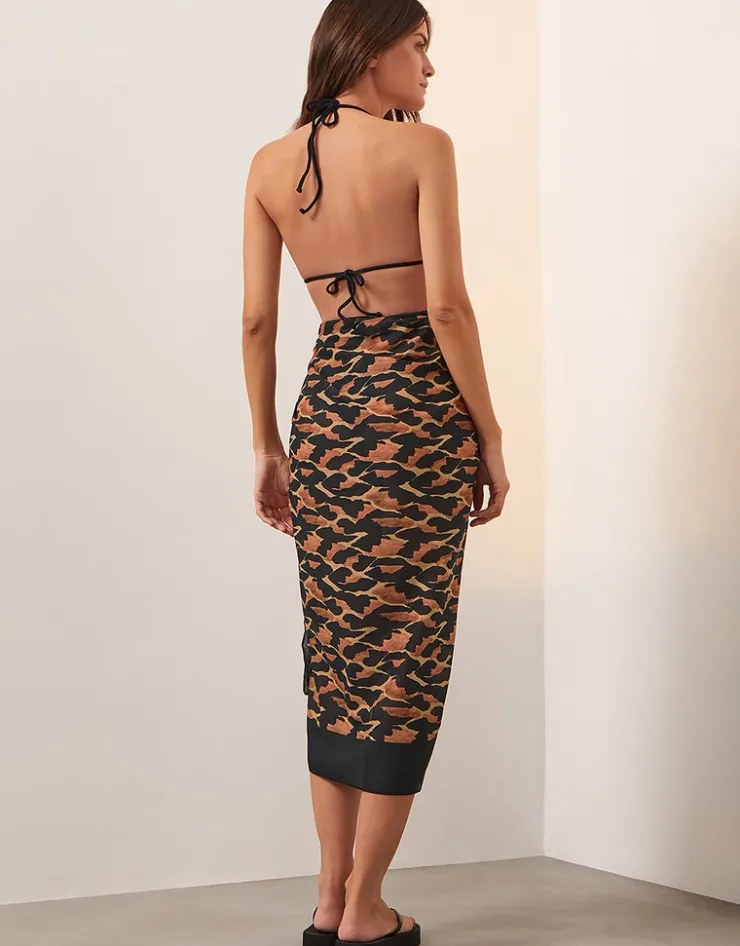 ViX Paula Hermanny Camu Printed Sarong Outlet