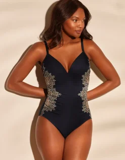 Miraclesuit Cappadocia Temptation Swimsuit - Black Hot