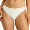 Sea Level Caracus Regular Cheeky Bikini Pant - Coconut New
