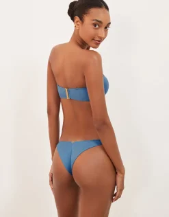 ViX Paula Hermanny Cave Cora Cheeky Bikini Pant - Blue Hot