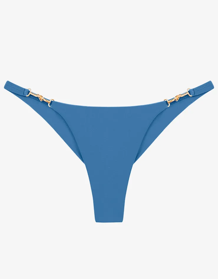 ViX Paula Hermanny Cave Cora Cheeky Bikini Pant - Blue Hot