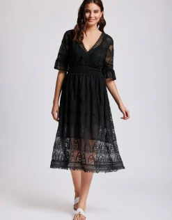 Iconique Celine Maxi Dress - Black Best