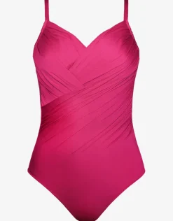 Roidal Ceylan Underwired Wrap Swimsuit - Pink Best