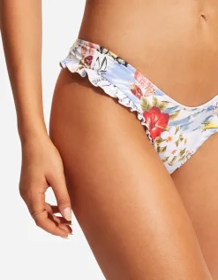 Seafolly Coast to Coast High Cut Rio Bikini Pant - Powder Blue Best