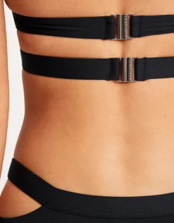 Seafolly Collective Halter Bikini Top - Black Fashion