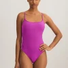 Polo Ralph Lauren Color Shop Kennedy Swimsuit - Purple Cactus Flower Best