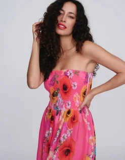 Pia Rossini Copacabana Maxi Dress - Pink Sale
