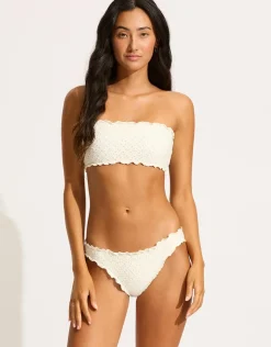 Seafolly Daydreamer Hipster Bikini Pant - Vanilla Hot