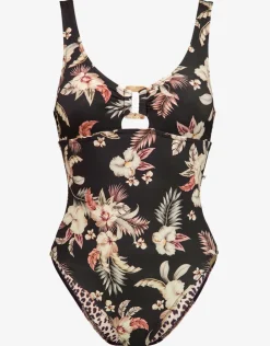 Watercult Deep Jungle Swimsuit - Dark Tropics Online