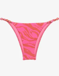 ViX Paula Hermanny Diani Beads Brazilian Bikini Pant - Pink Sale