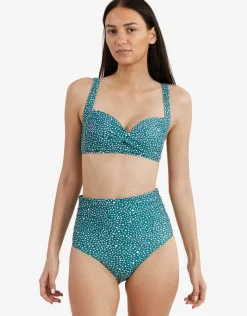 Panos Ditsy Dots Chara Bikini Pant - Deep Jungle Discount