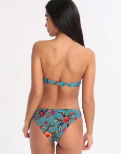 Banana Moon Dolcevita Wila Reversible Bikini Bottom - Turquoise Outlet