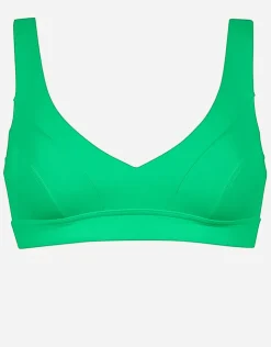 Lidea Eco Shape Bralette Crop Bikini Top - Lush Lime Outlet