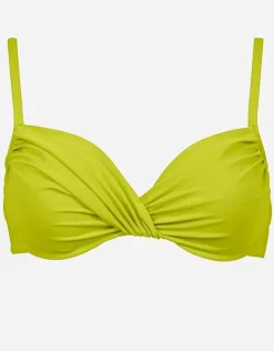 Maryan Mehlhorn Elements Underwired Bikini Top - Kiwi Green Discount