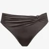 Maryan Mehlhorn Elevation Bikini Pant - Satin Zinc Outlet