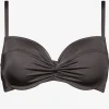 Maryan Mehlhorn Elevation Underwired Bikini Top - Satin Zinc Hot