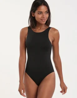 Jo Severin Elin High Neck Swimsuit - Black Sale