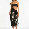 Jets Elora Sarong - Black New