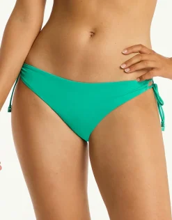 Sea Level Essentials Edit Tie Side Cheeky Bikini Pant - Evergreen Outlet