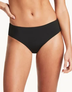 Sea Level Essentials Mid Bikini Pant - Black New