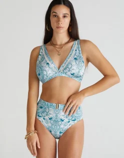 Aqua Blu Eternal Ashley D/DD Bikini Top - Multi Best