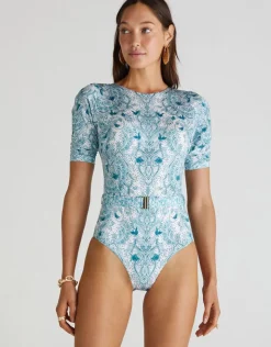 Aqua Blu Eternal Brindle One Piece Swimsuit - Multi Clearance
