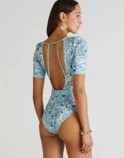 Aqua Blu Eternal Brindle One Piece Swimsuit - Multi Clearance