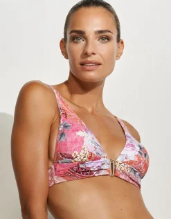 Maryan Mehlhorn Euphoria Bikini Top - Rose Infusion Sale