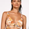 Maryan Mehlhorn Exuberance Banded Bikini Top - Solar Fashion