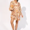 Maryan Mehlhorn Exuberance Mini Beach Dress - Solar Sale