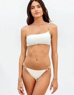 ViX Paula Hermanny Firenze Flora Brazilian Bikini Pant - Off White Online