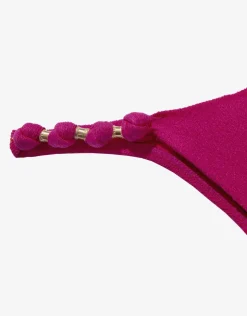 ViX Paula Hermanny Firenze Paula Bikini Pant - Pink Hot