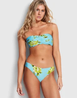Seafolly Full Bloom Hipster Bikini Pant - Sky Clearance