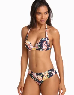 Jets Galleria Mid Bikini Bottom - Ink New