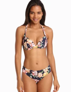 Jets Galleria 50s Moulded Bikini Top - Ink New