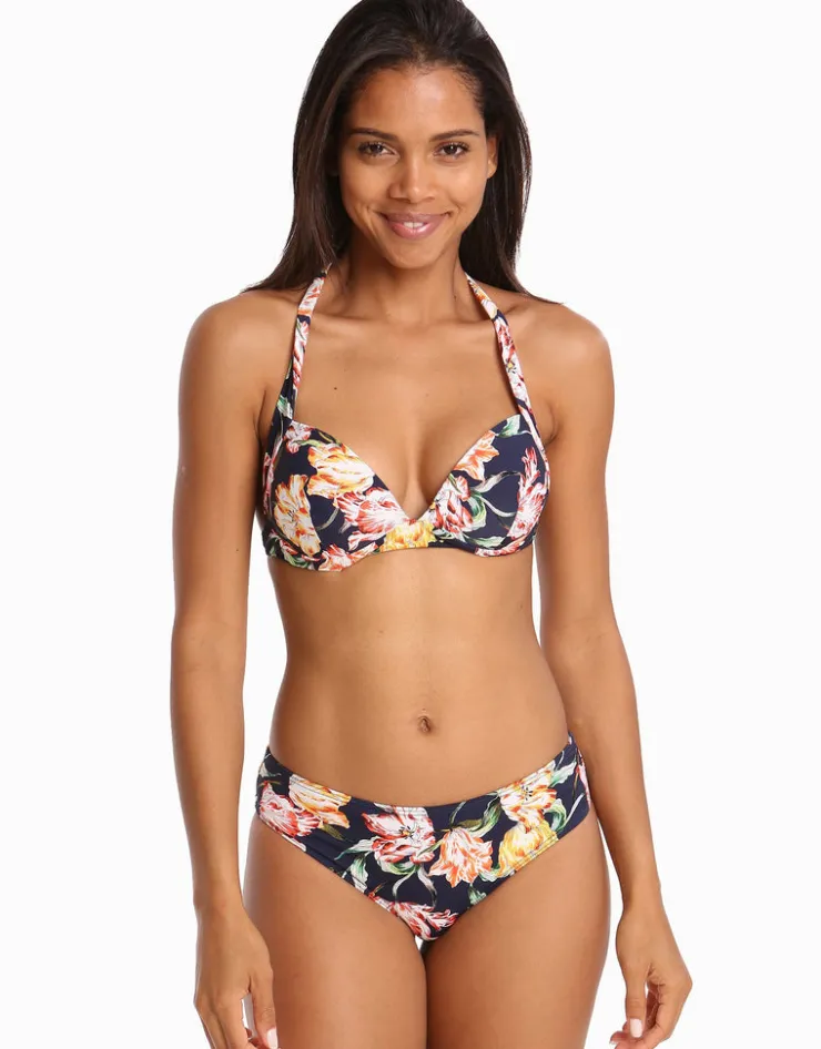 Jets Galleria 50s Moulded Bikini Top - Ink New