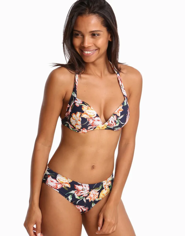 Jets Galleria 50s Moulded Bikini Top - Ink New