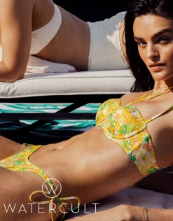 Watercult Generation Sun Balcony Bikini Top - Sunshine Clearance