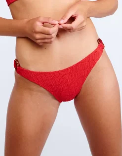 Banana Moon Habana Vaiva Bikini Pant - Red Hot